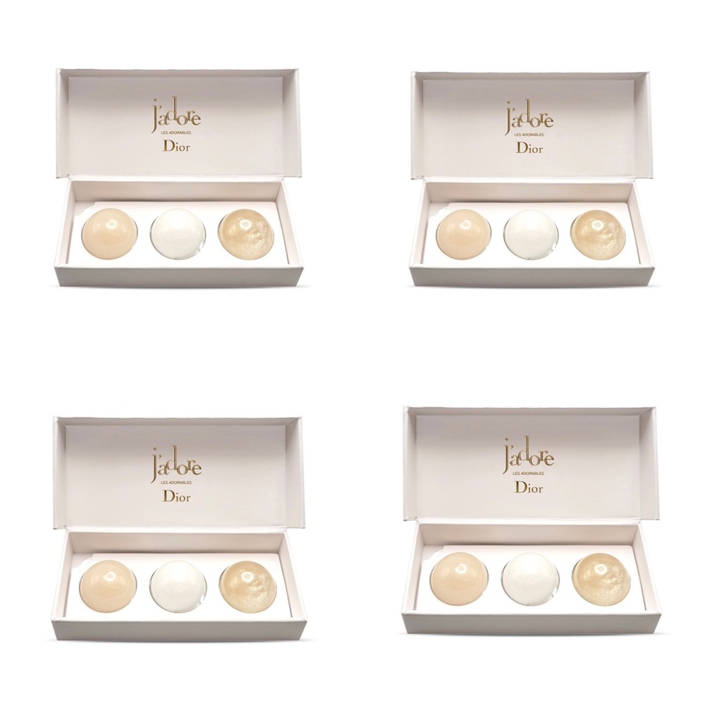 4 of Dior J'adore mini ritual skincare gift set